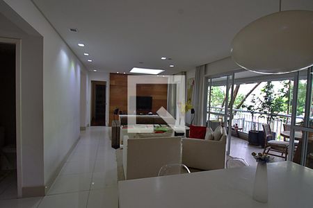 Sala  de apartamento à venda com 3 quartos, 122m² em Vila Andrade, São Paulo
