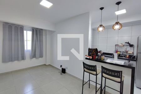 Sala de apartamento à venda com 2 quartos, 52m² em Jardim Samambaia, Campinas