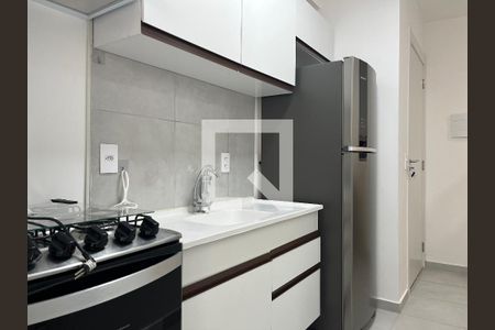 Cozinha de apartamento à venda com 2 quartos, 43m² em Várzea da Barra Funda, São Paulo