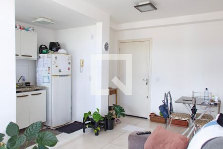 Sala de apartamento à venda com 2 quartos, 61m² em Cristal, Porto Alegre