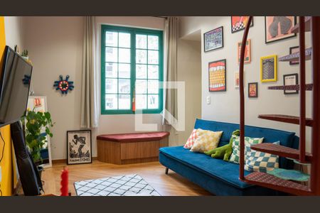 Sala de apartamento à venda com 1 quarto, 66m² em Centro Histórico de São Paulo, São Paulo