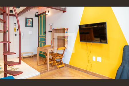 Sala de apartamento à venda com 1 quarto, 66m² em Centro Histórico de São Paulo, São Paulo