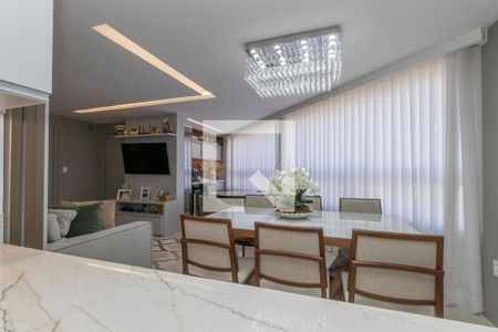 Sala de apartamento à venda com 3 quartos, 98m² em Nova Granada, Belo Horizonte