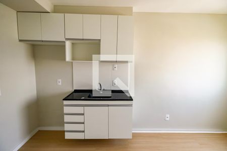 Cozinha e Área de Serviço de kitnet/studio à venda com 1 quarto, 24m² em Vila Nova das Belezas, São Paulo