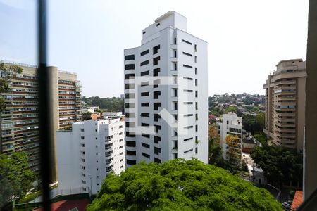 Vista Sala de apartamento à venda com 1 quarto, 45m² em Real Parque, São Paulo