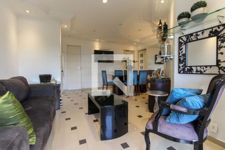 Sala de apartamento à venda com 3 quartos, 98m² em Jardim Anália Franco, São Paulo