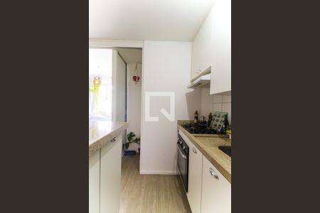 Sala/Cozinha de apartamento à venda com 1 quarto, 24m² em Vila Campanela, São Paulo