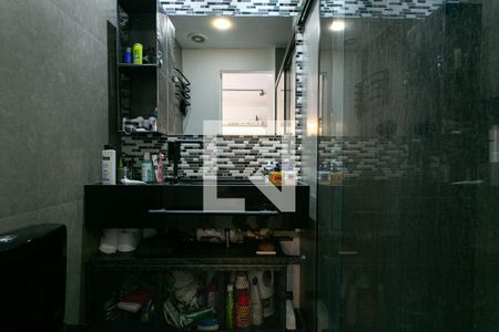 Banheiro de kitnet/studio para alugar com 1 quarto, 41m² em Tatuapé, São Paulo