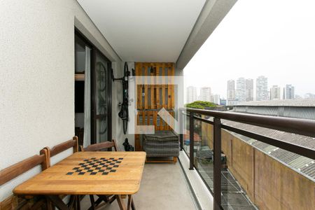 Varanda de kitnet/studio para alugar com 1 quarto, 41m² em Tatuapé, São Paulo