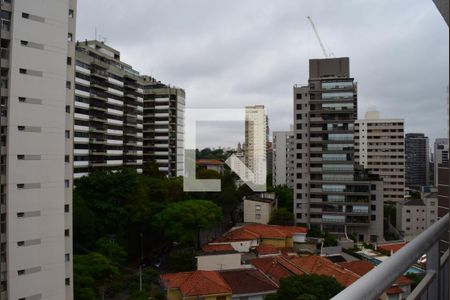 Vista da Varanda de kitnet/studio à venda com 1 quarto, 30m² em Sumaré, São Paulo