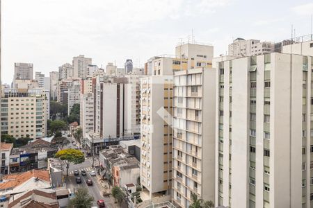 Varanda - Vista de apartamento à venda com 3 quartos, 222m² em Jardim Paulista, São Paulo