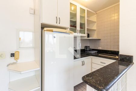 Cozinha de kitnet/studio à venda com 1 quarto, 28m² em Vila Buarque, São Paulo