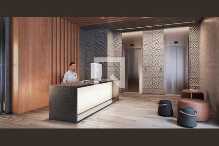 Apartamento para alugar com 29m², 0 quarto e sem vaga Apartamento para alugar com 29m², 0 quarto e sem vagaHall Social