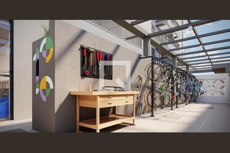 Apartamento para alugar com 29m², 0 quarto e sem vaga Apartamento para alugar com 29m², 0 quarto e sem vagaÁrea Comum