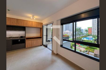 Quarto de apartamento para alugar com 0 quarto, 29m² em Brooklin, São Paulo