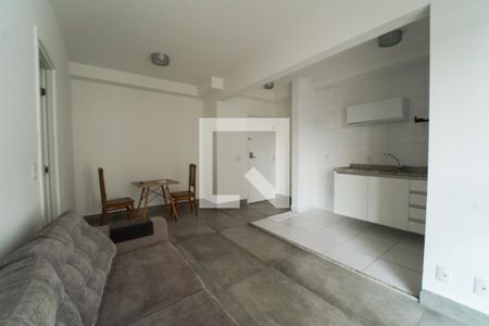 Sala de apartamento para alugar com 1 quarto, 44m² em Várzea da Barra Funda, São Paulo