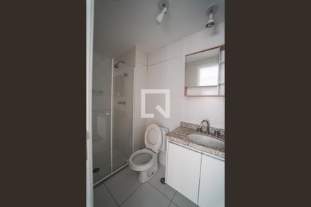 Banheiro de apartamento para alugar com 1 quarto, 44m² em Várzea da Barra Funda, São Paulo