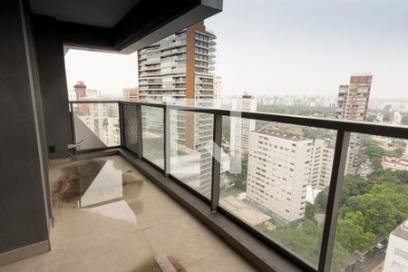 Sala - Varanda de apartamento à venda com 2 quartos, 69m² em Pinheiros, São Paulo