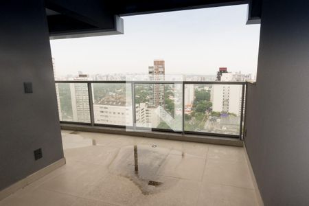 Sala - Varanda de apartamento à venda com 2 quartos, 69m² em Pinheiros, São Paulo