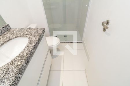 Banheiro de kitnet/studio à venda com 1 quarto, 26m² em Campos Elíseos, São Paulo