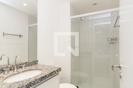 Banheiro de kitnet/studio à venda com 1 quarto, 26m² em Campos Elíseos, São Paulo