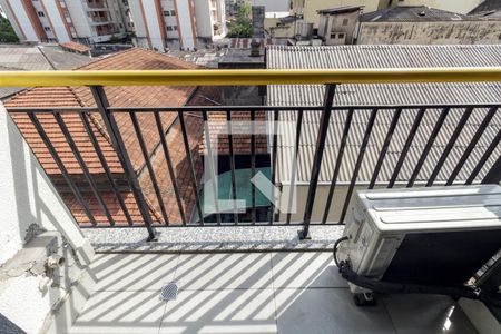 Studio à venda com 26m², 1 quarto e sem vagaVaranda