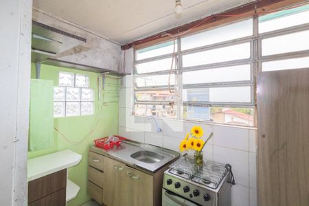 Cozinha de kitnet/studio para alugar com 1 quarto, 30m² em São Luís, Canoas