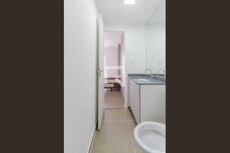 Apartamento para alugar com 31m², 1 quarto e sem vaga Apartamento para alugar com 31m², 1 quarto e sem vagaBanheiro da Suíte