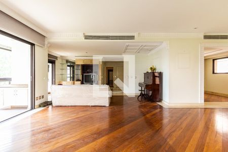 Sala de apartamento à venda com 4 quartos, 335m² em Indianópolis, São Paulo