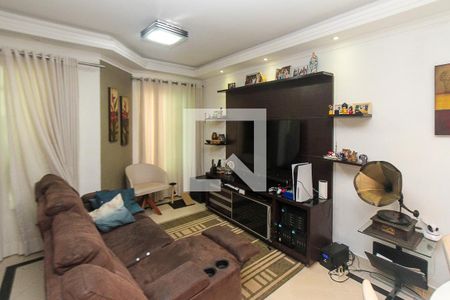 Sala de casa de condomínio à venda com 3 quartos, 100m² em Chácara Mafalda, São Paulo