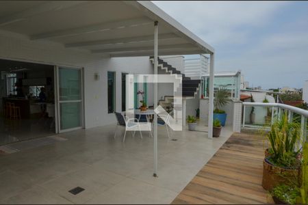 Varanda de apartamento para alugar com 4 quartos, 300m² em Barra da Tijuca, Rio de Janeiro