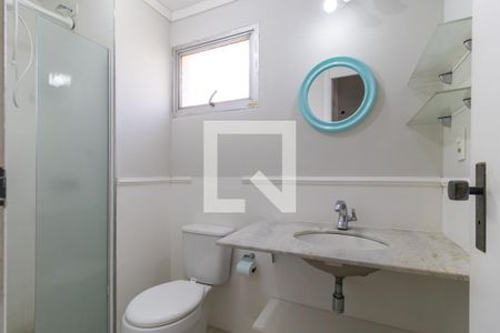 Banheiro de apartamento à venda com 1 quarto, 55m² em Jardim Primavera, Campinas