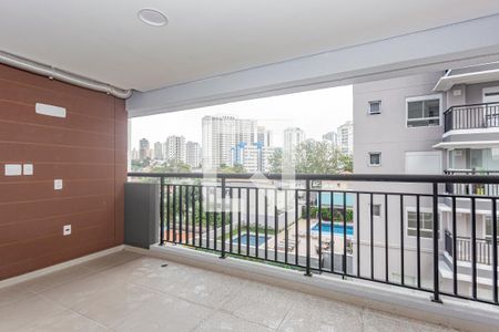 Varanda da Sala de apartamento à venda com 3 quartos, 72m² em Vila Nair, São Paulo