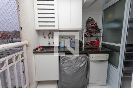 Área de serviço de apartamento para alugar com 2 quartos, 50m² em Centro, Diadema