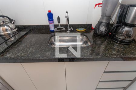 Cozinha de apartamento para alugar com 2 quartos, 50m² em Centro, Diadema