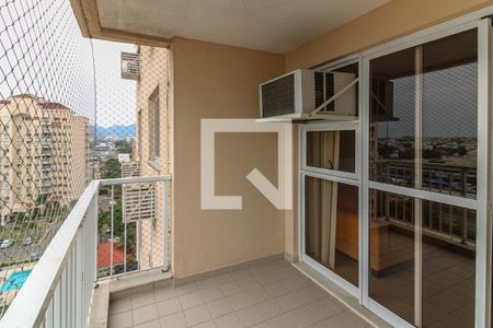 Varanda de apartamento para alugar com 3 quartos, 74m² em Recreio dos Bandeirantes, Rio de Janeiro