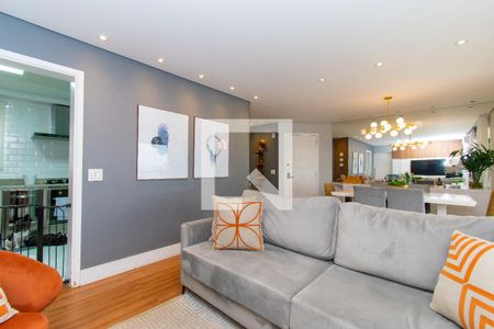 Apartamento à venda com 120m², 3 quartos e 2 vagasSala