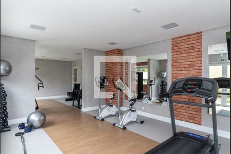 Apartamento para alugar com 34m², 2 quartos e sem vaga Apartamento para alugar com 34m², 2 quartos e sem vagaÁrea comum - Academia