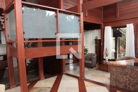 sala de jantar de casa de condomínio à venda com 3 quartos, 400m² em Paquetá, Belo Horizonte