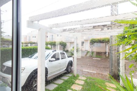 VISTA DA SALA de casa de condomínio à venda com 2 quartos, 131m² em Parque Imperador, Campinas
