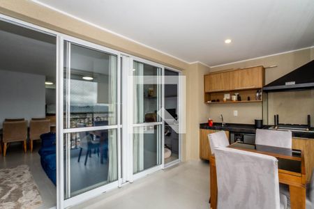 Varanda da Sala de apartamento para alugar com 3 quartos, 106m² em Jardim Flor da Montanha, Guarulhos