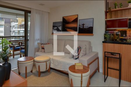 Sala de apartamento à venda com 3 quartos, 86m² em Recreio dos Bandeirantes, Rio de Janeiro