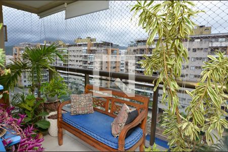 Varanda de apartamento à venda com 3 quartos, 86m² em Recreio dos Bandeirantes, Rio de Janeiro
