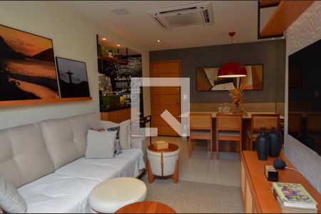 Sala de apartamento à venda com 3 quartos, 86m² em Recreio dos Bandeirantes, Rio de Janeiro