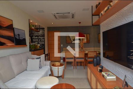 Sala de apartamento à venda com 3 quartos, 86m² em Recreio dos Bandeirantes, Rio de Janeiro