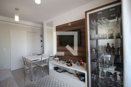 Sala de apartamento para alugar com 1 quarto, 57m² em Vila Raszl, Sorocaba