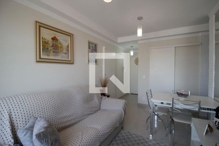 Sala de apartamento para alugar com 1 quarto, 57m² em Vila Raszl, Sorocaba
