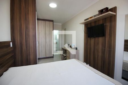Suíte de apartamento para alugar com 1 quarto, 57m² em Vila Raszl, Sorocaba