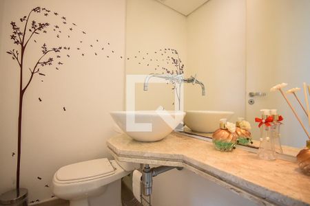 Lavabo de apartamento à venda com 3 quartos, 162m² em Vila Suzana, São Paulo