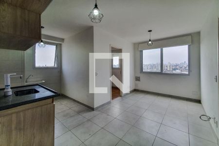 sala cozinha A serviço de apartamento à venda com 2 quartos, 34m² em Cambuci, São Paulo